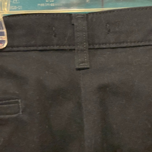 Black Lee Riders Plain Front Jeans 18 Petite w/stretch Waist 36” length 39” - Picture 9 of 11